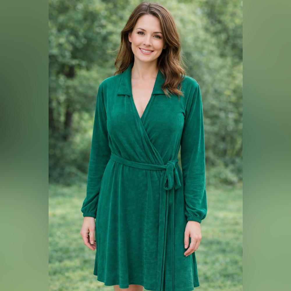Wild Fable Green Wrap Dress